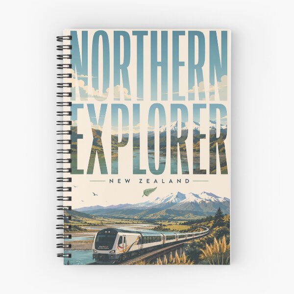 Item preview, Northern Explorer Railway across South Island New Zealand designed and sold by Aryabek.