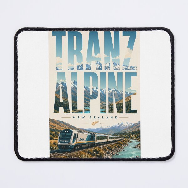 Item preview, TranzAlpine Railway Through Arthur's Pass and Southern Alps New Zealand designed and sold by Aryabek.