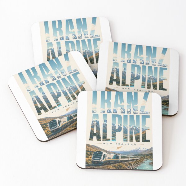 Item preview, TranzAlpine Railway Through Arthur's Pass and Southern Alps New Zealand designed and sold by Aryabek.
