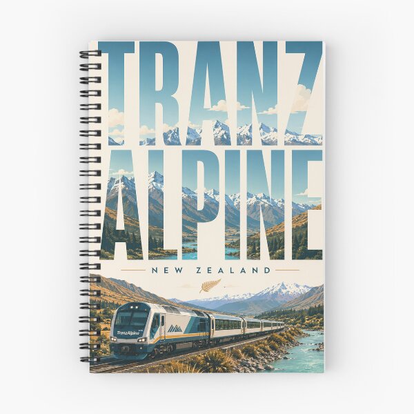 Item preview, TranzAlpine Railway Through Arthur's Pass and Southern Alps New Zealand designed and sold by Aryabek.