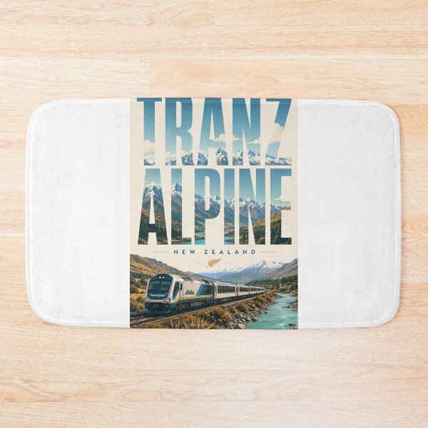 Item preview, TranzAlpine Railway Through Arthur's Pass and Southern Alps New Zealand designed and sold by Aryabek.