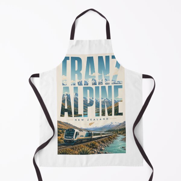 Item preview, TranzAlpine Railway Through Arthur's Pass and Southern Alps New Zealand designed and sold by Aryabek.