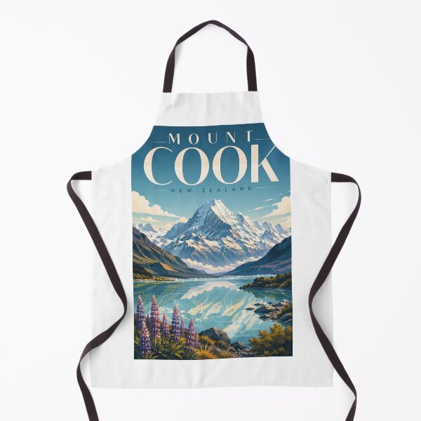 Item preview, Aoraki Mount Cook Above Lake Pukaki New Zealand designed and sold by Aryabek.