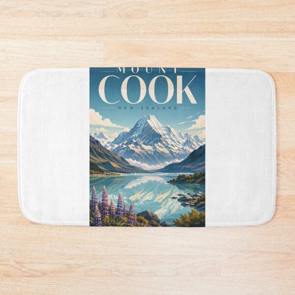 Item preview, Aoraki Mount Cook Above Lake Pukaki New Zealand designed and sold by Aryabek.