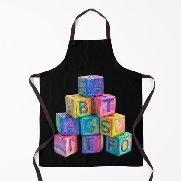 Item preview, Colorful Alphabet Blocks Stack designed and sold by Codavid85.