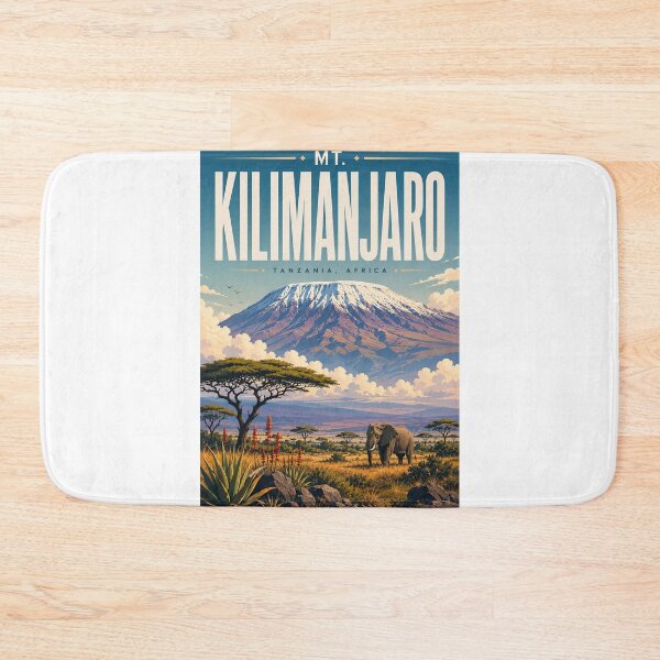 Item preview, Mount Kilimanjaro Across Amboseli and Northern Tanzania designed and sold by Aryabek.