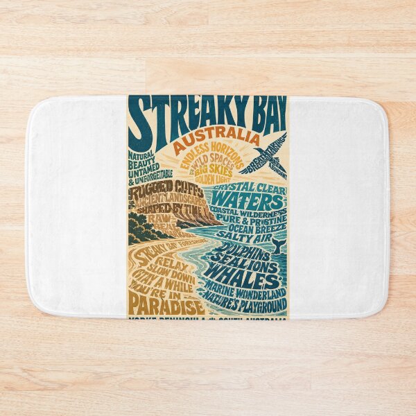 Item preview, Streaky Bay Yorke Peninsula South Australia Coastline designed and sold by Aryabek.