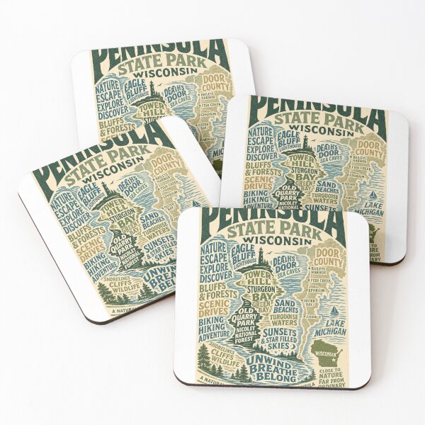 Item preview, Peninsula State Park Door County Wisconsin Great Lakes designed and sold by Aryabek.