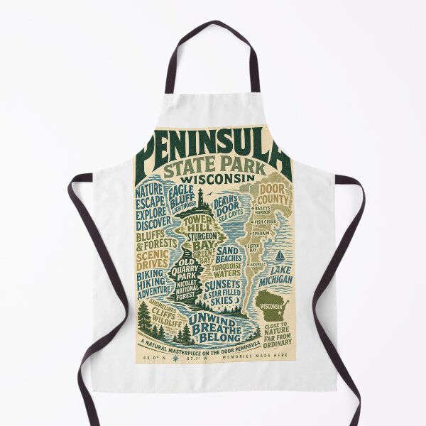 Item preview, Peninsula State Park Door County Wisconsin Great Lakes designed and sold by Aryabek.