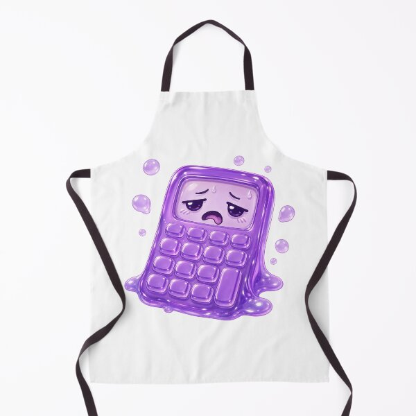 Item preview, Overworked Jelly Calculator - Funny Number Meltdown designed and sold by GoverArt.