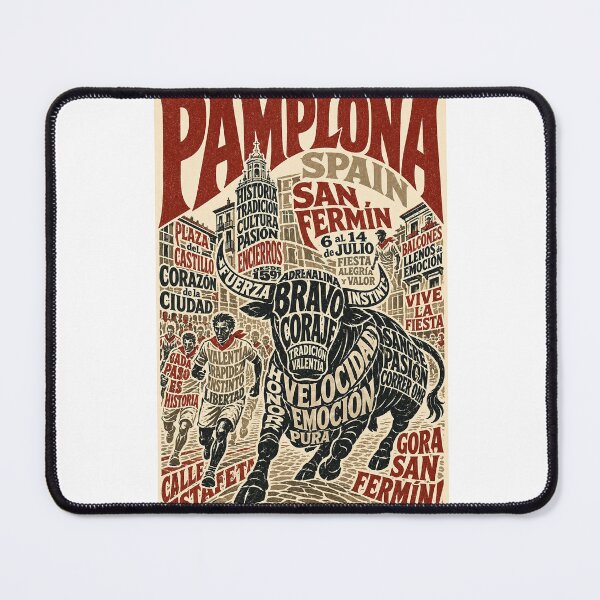 Item preview, Pamplona San Fermín Festival Navarra Spain designed and sold by Aryabek.