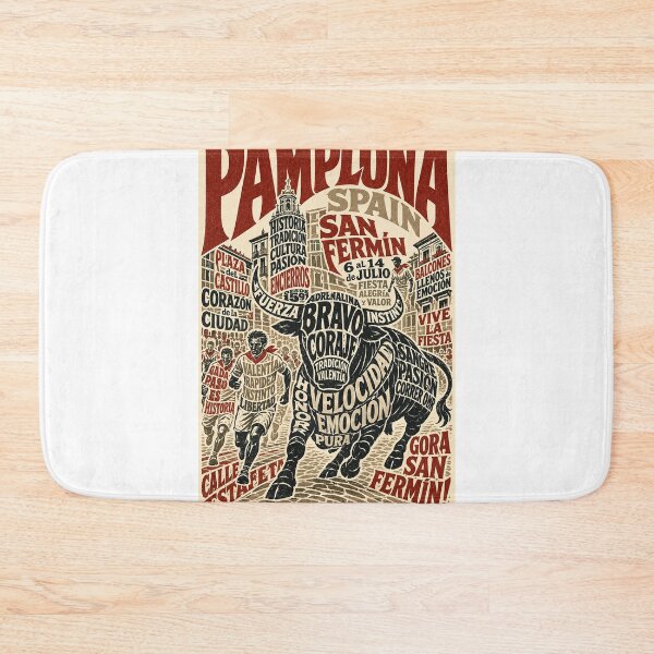 Item preview, Pamplona San Fermín Festival Navarra Spain designed and sold by Aryabek.