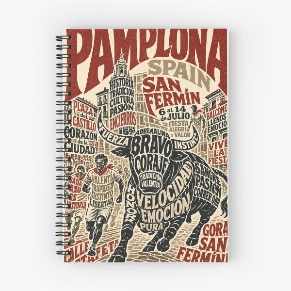 Item preview, Pamplona San Fermín Festival Navarra Spain designed and sold by Aryabek.