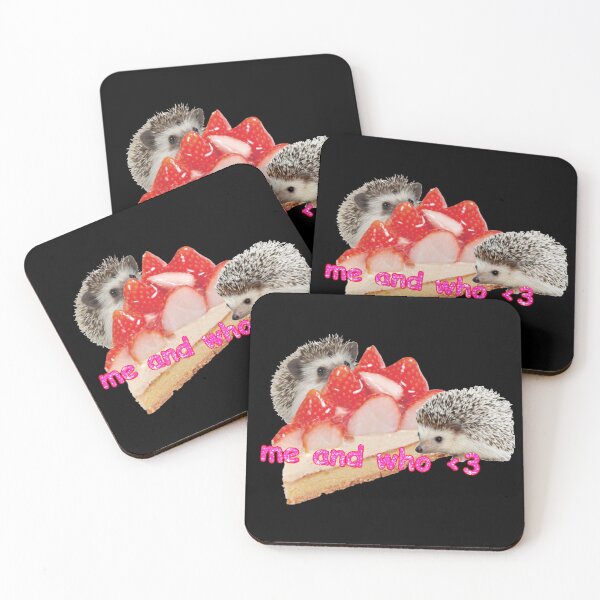 Item preview, "me and who" hedgehogs!!! designed and sold by PLANET-VEE.