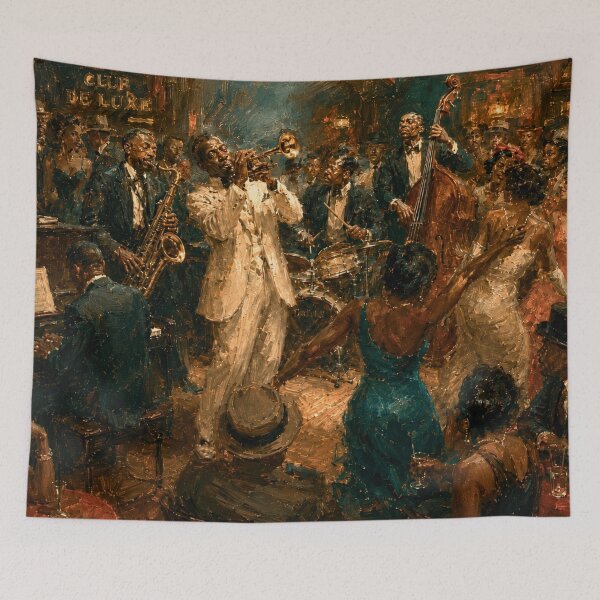 Item preview, Harlem Renaissance - Black Afrocentric Art - Jazz designed and sold by ChiefNaija.