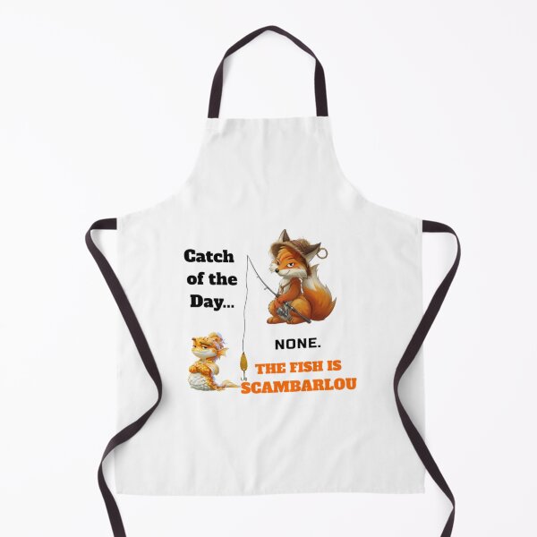 Item preview, catch of the day none the fish is scambarlou funny fishing designed and sold by perfectModrShop.