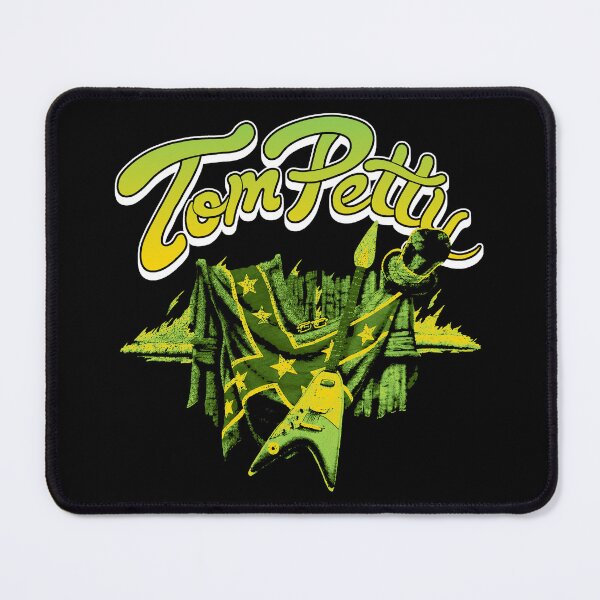 Item preview, Green Silhouette Flag Classic Rock Singer designed and sold by BiskiTop.