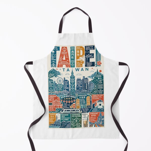 Item preview, Taipei Taiwan with Taipei 101 Shilin Night Market and Longshan Temple designed and sold by Aryabek.