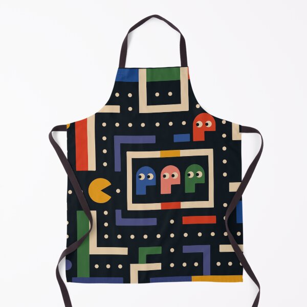 Item preview, PAC-MAN Geometric Retro Gaming Art | Modernist Arcade Design designed and sold by Lifer Art and Design.
