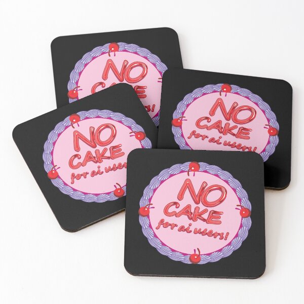 Item preview, No cake for ai users! designed and sold by JenDGraphicDesign.