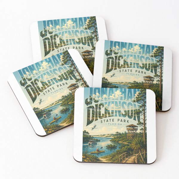 Item preview, Jonathan Dickinson State Park Florida with Loxahatchee River and Hobe Sound designed and sold by Aryabek.
