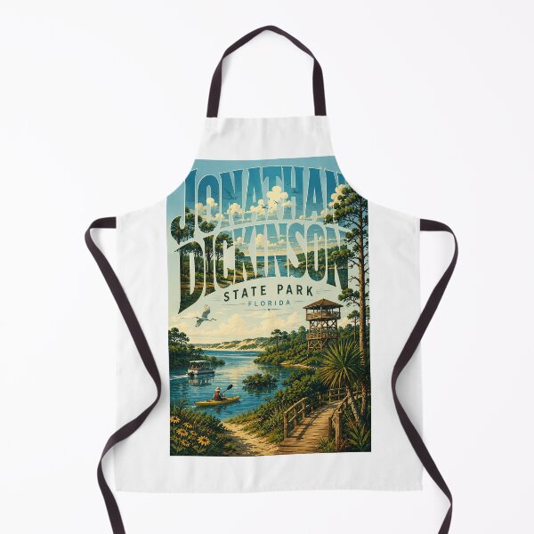 Item preview, Jonathan Dickinson State Park Florida with Loxahatchee River and Hobe Sound designed and sold by Aryabek.