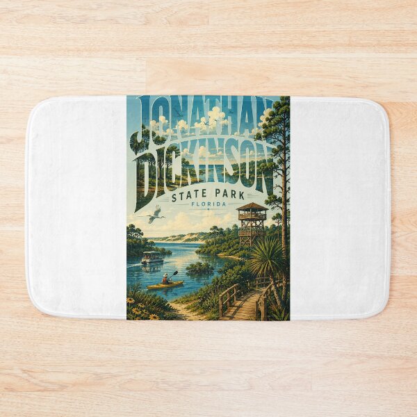 Item preview, Jonathan Dickinson State Park Florida with Loxahatchee River and Hobe Sound designed and sold by Aryabek.