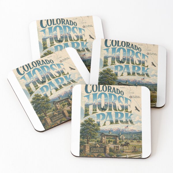 Item preview, Colorado Horse Park with Rocky Mountains Douglas County Colorado designed and sold by Aryabek.