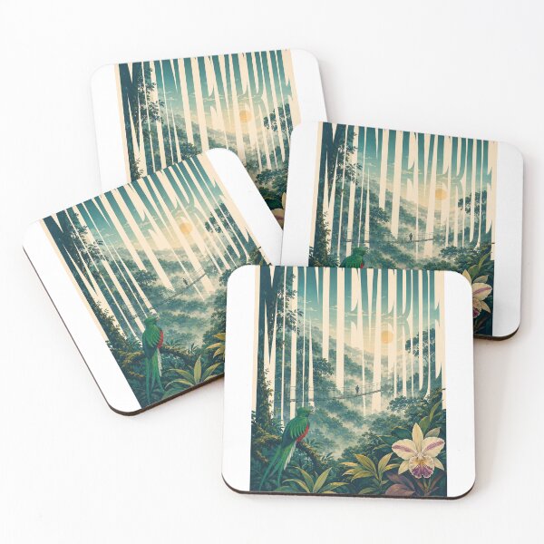 Item preview, Monteverde Costa Rica Cloud Forest with Quetzal and Hanging Bridges designed and sold by Aryabek.