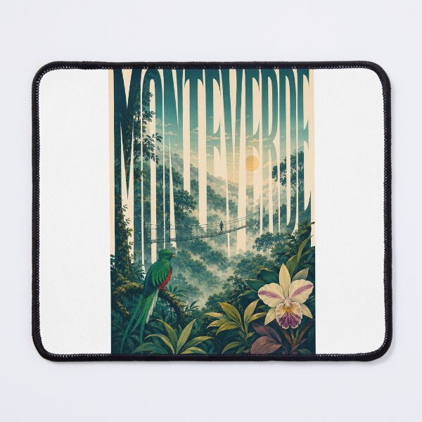 Item preview, Monteverde Costa Rica Cloud Forest with Quetzal and Hanging Bridges designed and sold by Aryabek.