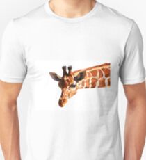 Curious African animal giraffe Unisex T-Shirt