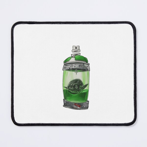 Item preview, Green Lightsaber Yoda Graffiti designed and sold by Doingapparel.