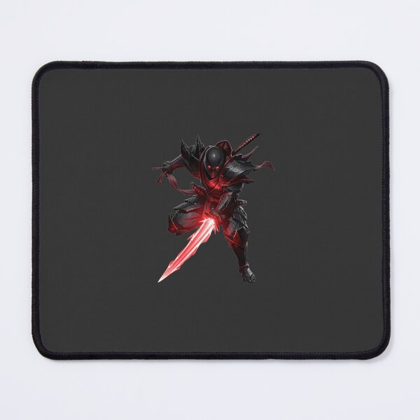 Item preview, Dark Ninja Warrior Crimson Red Plasma Sword Sci-Fi Assassin designed and sold by Manga moshi .