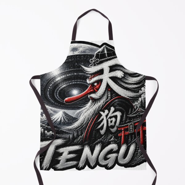 Item preview, Ancient Contact Tengu - Silver Moon Edition | Japanese Yokai UFO Art designed and sold by Handcan.