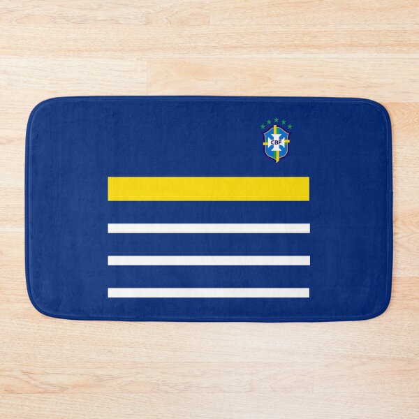 Item preview, Brazil Alternate World Cup Football Away Jersey designed and sold by Three stacked penguins.