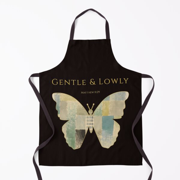 Item preview, Gentle And Lowly Butterfly Christian Art Scripture Faith Gift Many Parts One Beauty Matthew 11 29 designed and sold by KittenAndCo.