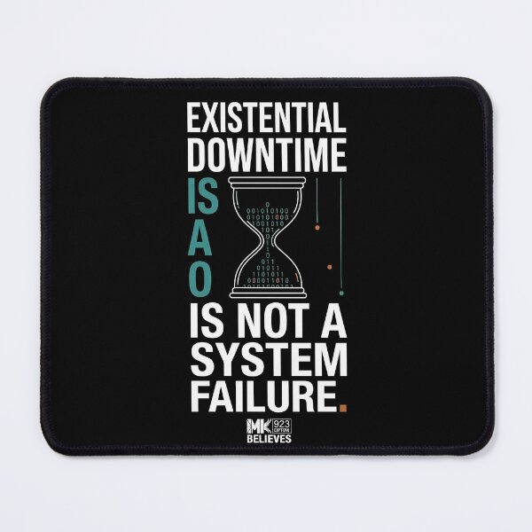 Item preview, Existential Downtime System Failure T-Shirt | Minimalist Tech Stoicism Hoodie designed and sold by EIPTOW.