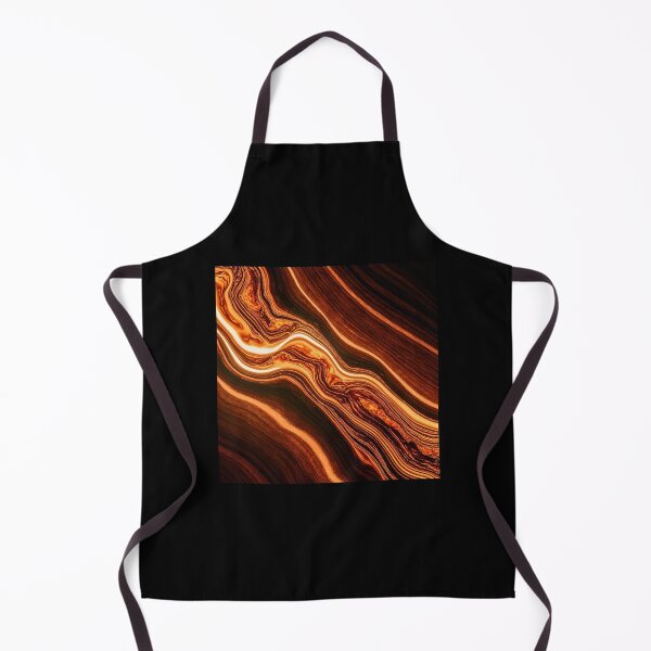 Item preview, Molten Marble Waves in Sunset Orange iPhone Case designed and sold by FestivityFinds.