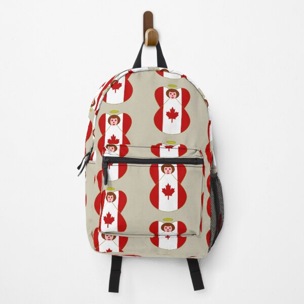 Item preview, Canadian Flag Angel with Maple Leaf Eyes designed and sold by AuntieShoe.