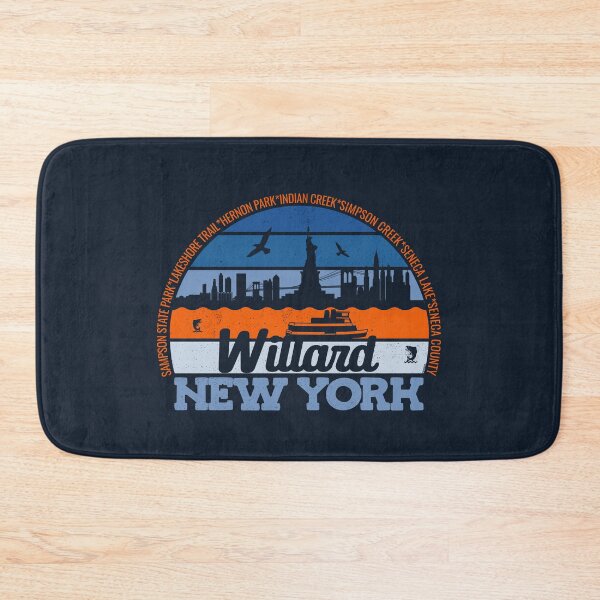Item preview, Willard New York Sunset Retro Vintage Local Pride Logo designed and sold by CRHPOD20.