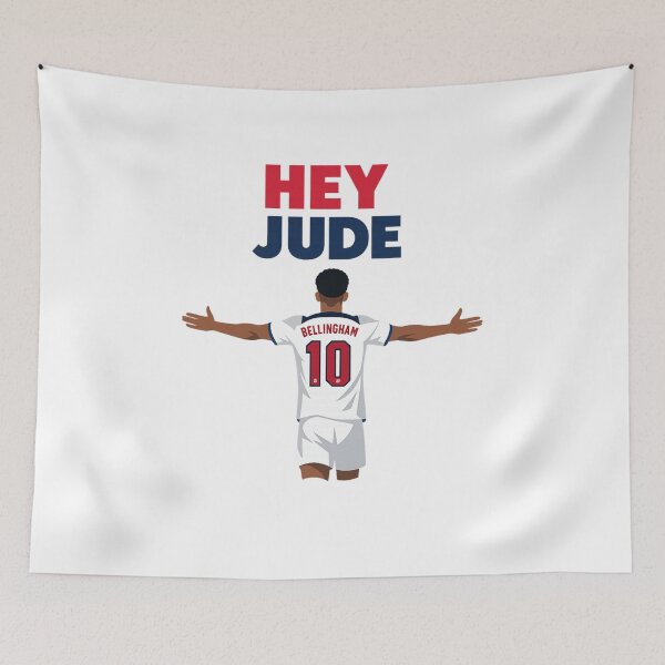 Item preview, jude bellingham england world cup football hey jude artwork designed and sold by Radiantfits.