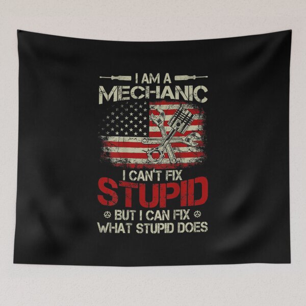 Item preview, Diesel Mechanic American Flag designed and sold by goombi-creative.