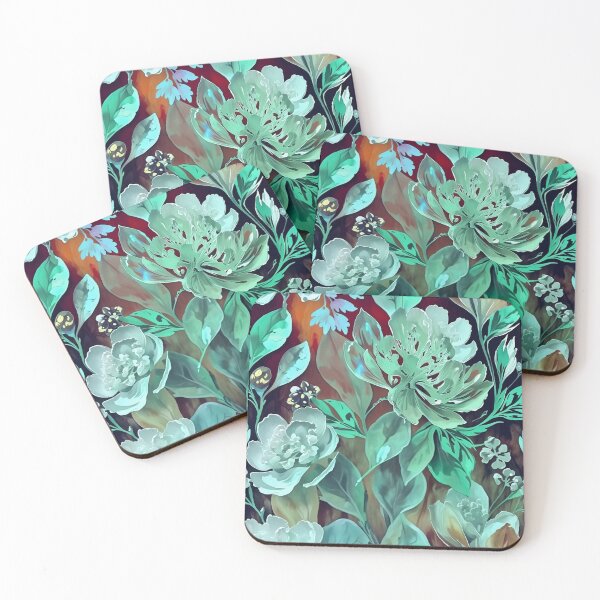 Item preview, Luxury Dark Botanical Floral iPhone Case | Emerald Green Tropical Flower Garden Design designed and sold by FestivityFinds.