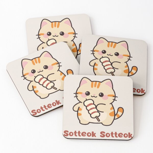 Item preview, Sotteok Sotteok Cat designed and sold by bubblyrainbow.