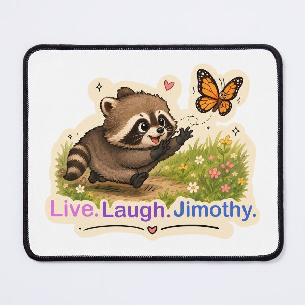 Item preview, Live. Laugh. Jimothy. designed and sold by BirdandButler.