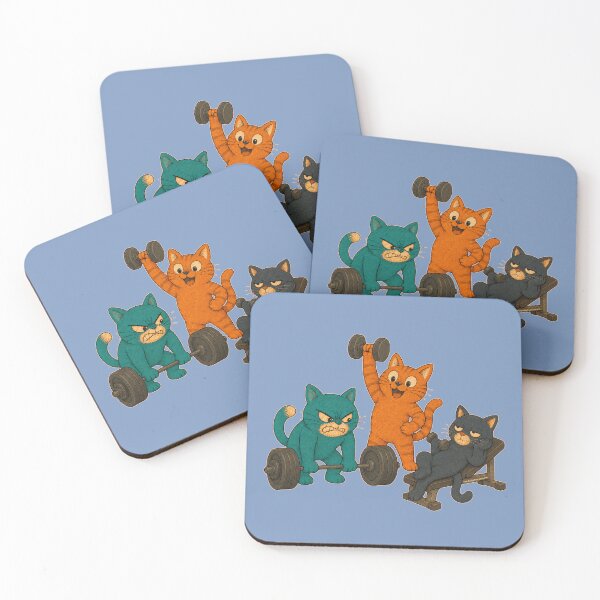 Item preview, Happy, Grumpy and Whateva Cats | Funny Gym Joke | cheeky Cats | Funny Cat Lover Design designed and sold by Made by Tamar.