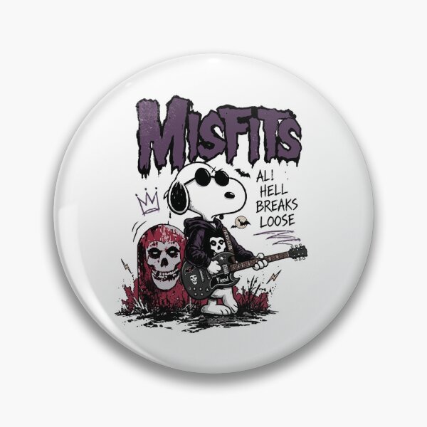 Item preview, Misfits Snoopy All Hell Breaks Loose designed and sold by pipiapett.