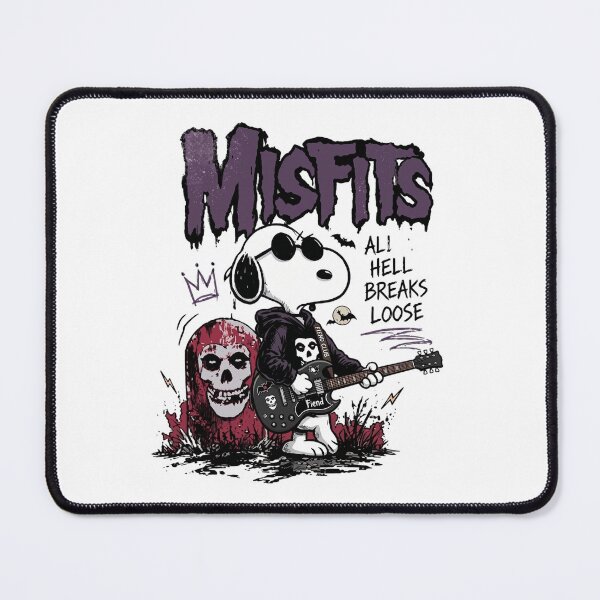 Item preview, Misfits Snoopy All Hell Breaks Loose designed and sold by pipiapett.