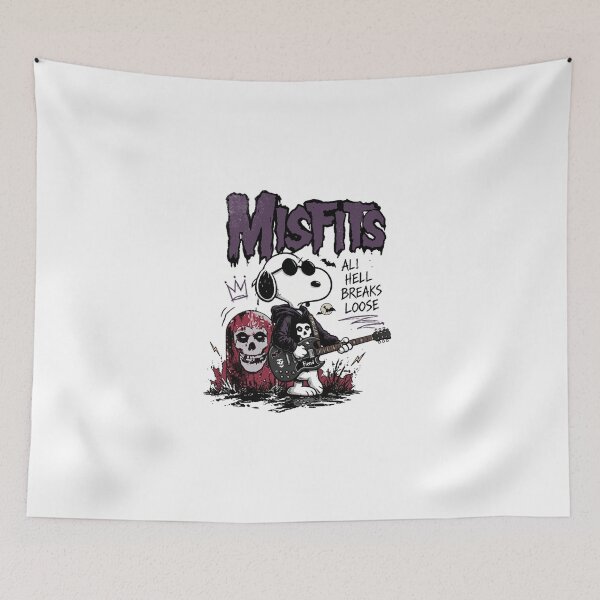 Item preview, Misfits Snoopy All Hell Breaks Loose designed and sold by pipiapett.
