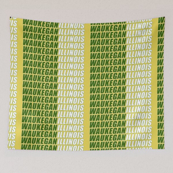 Item preview, Waukegan Illinois Green designed and sold by Normbot2000.
